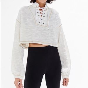 Urban Outfitters Tague Funnel Half Zip